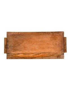 Best Sale 😍 Salt&Pepper 37x17cm Rectangle Vault Tray Silver ❤️