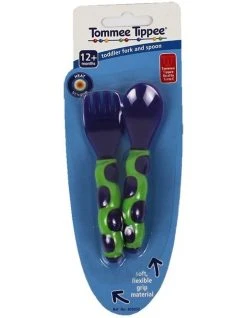 Cheapest ✔️ Babyhood Tommee Tippee Toddler Fork And Spoon ✨