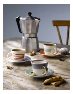Deals 🔔 Royal Doulton Bold Espresso Cup 90ml and Saucer 6pc Set 😀 -Savor Home Store 763093270 2 720x928