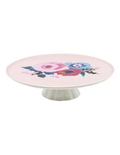 Budget 💯 Salt&Pepper Willow Footed Cake Stand 30cm - Rose 💯