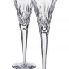 Cheap ⌛ Waterford Lismore Set of 2 Toasting Flute ✨