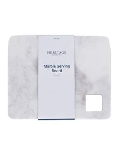 Flash Sale 😍 Heritage 22x18x1.5cm Marble Board White 😍