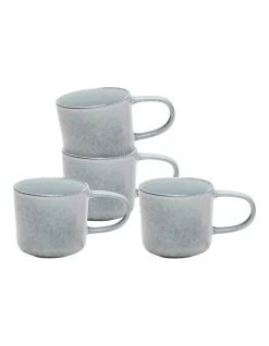 Flash Sale 🌟 Salt&Pepper RELIC Mug - 350ml - Blue - Set of 6 ⭐