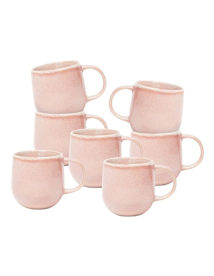 Discount โ๏ธ Salt&Pepper NAOKO Mug - 380ml - Salmon - Set of 6 ๐ 1 Discount โ๏ธ Salt&Pepper NAOKO Mug - 380ml - Salmon - Set of 6 ๐