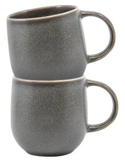 Outlet 😉 Salt&Pepper NAOKO Mug - 380ml - Shale - Set of 6 🎉 -Savor Home Store 779176540 3 720x928