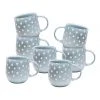 Best deal 🧨 Salt&Pepper NAOKO Mug - 380ml - Polka Grey - Set of 6 ✔️
