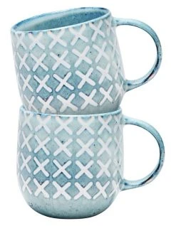 Flash Sale 👍 Salt&Pepper NAOKO Mug - 380ml - Cross Ocean - Set of 6 ⌛ -Savor Home Store 779177890 3 720x928
