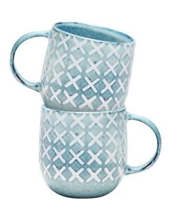 Flash Sale 👍 Salt&Pepper NAOKO Mug - 380ml - Cross Ocean - Set of 6 ⌛ -Savor Home Store 779177890 4 720x928