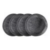 Buy ❤️ Robert Gordon Earth Black Side Plate - Set of 4 ⌛