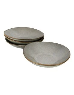 Promo 🌟 Robert Gordon Pier Mason 20cm Set of 4 Pasta Bowls Natural 😉
