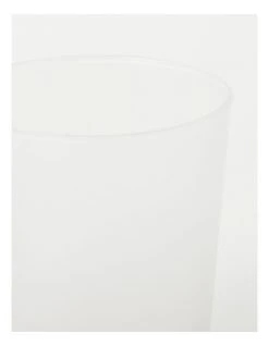 Discount 😍 Vue Frosted DOF Glass in White ❤️ -Savor Home Store 780257800 2 1 720x928