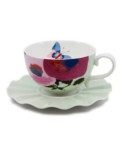 Best Sale ✨ Salt&Pepper Willow Tea Cup & Saucer 240ml - Flute - Set of 6 👏 -Savor Home Store 781942240 2 720x928