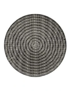 Discount ✔️ Salt&Pepper Osaka 35cm Round Platter Black ⌛