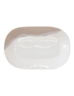 Hot Sale ❤️ Salt&Pepper ROAM Rectangle Serving Platter - 37cm - Natural 😀