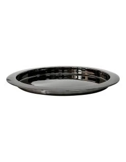 Discount ✨ Salt&Pepper Kennedy 39.5cm Round Bar Tray Black ✨