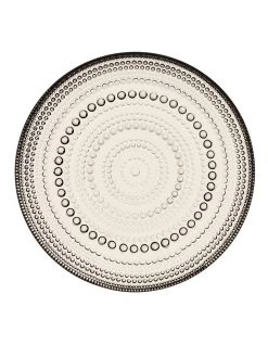 New 🥰 IITTALA Kastehelmi Plate 17cm Linen ✨