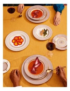 Best Sale 😀 Wedgwood Anthemion 23cm Rim Soup Plate Grey 🎉 -Savor Home Store 788215240 2 720x928