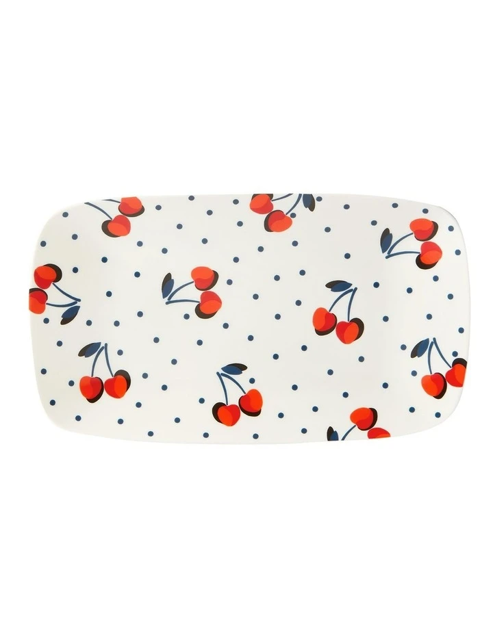 Cheap 😉 Kate spade new york Vintage Cherry Dot Hors D'Oeuvres Tray ⭐ 1 Cheap 😉 Kate spade new york Vintage Cherry Dot Hors D'Oeuvres Tray ⭐