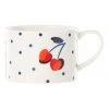 New 🥰 Kate spade new york Vintage Cherry Dot Weekend Mug 380ml ✔️