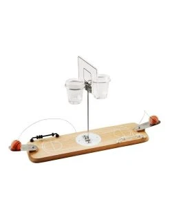 Hot Sale 🔔 Refinery Wooden Basketball Game with Shot Glass ⭐