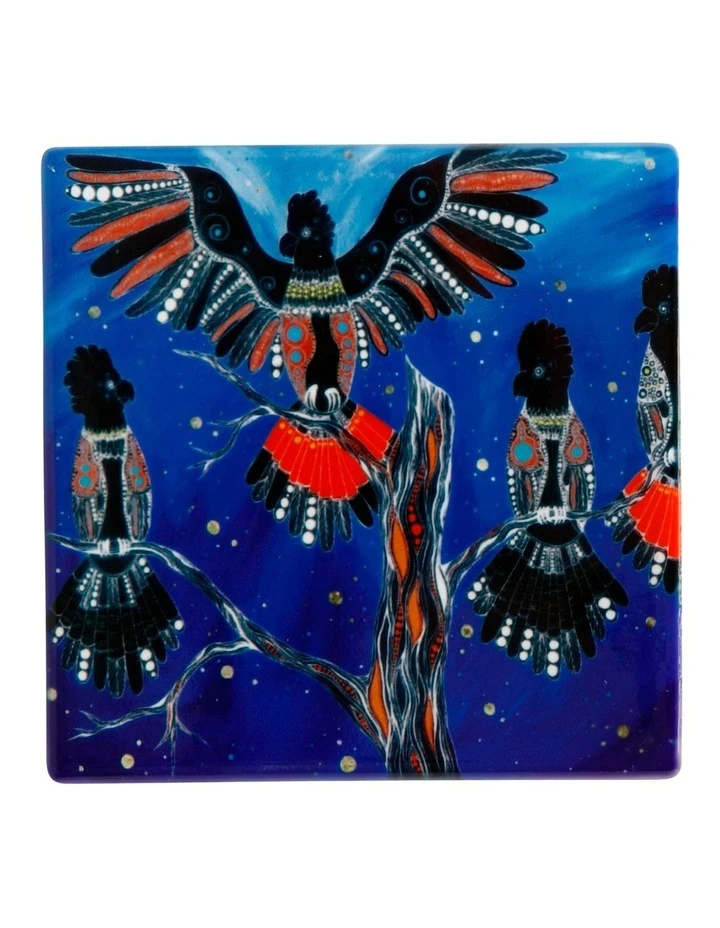 Wholesale โ Maxwell & Williams Melanie Hava Jugaig-Bana-Wabu Ceramic 10cm Black Cockatoos Square Coaster ๐ฅ 1 Wholesale โ Maxwell & Williams Melanie Hava Jugaig-Bana-Wabu Ceramic 10cm Black Cockatoos Square Coaster ๐ฅ