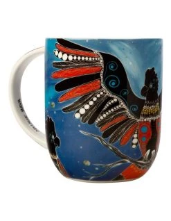 Cheap 🛒 Maxwell & Williams Melanie Hava Jugaig Bana Wabu Black Cockatoos 440ml Mug Gift Boxed Blue 😉 -Savor Home Store 789632830 3 720x928