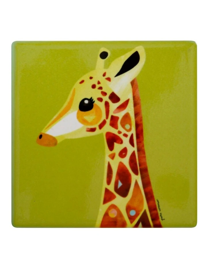 Brand new 😉 Maxwell & Williams Pete Cromer Wildlife Ceramic 9.5cm Giraffe Square Coaster 👏 1 Brand new 😉 Maxwell & Williams Pete Cromer Wildlife Ceramic 9.5cm Giraffe Square Coaster 👏