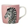 Buy 💯 Maxwell & Williams Pete Cromer Wildlife 375ml Zebra Mug Gift Boxed Pale Pink ⭐