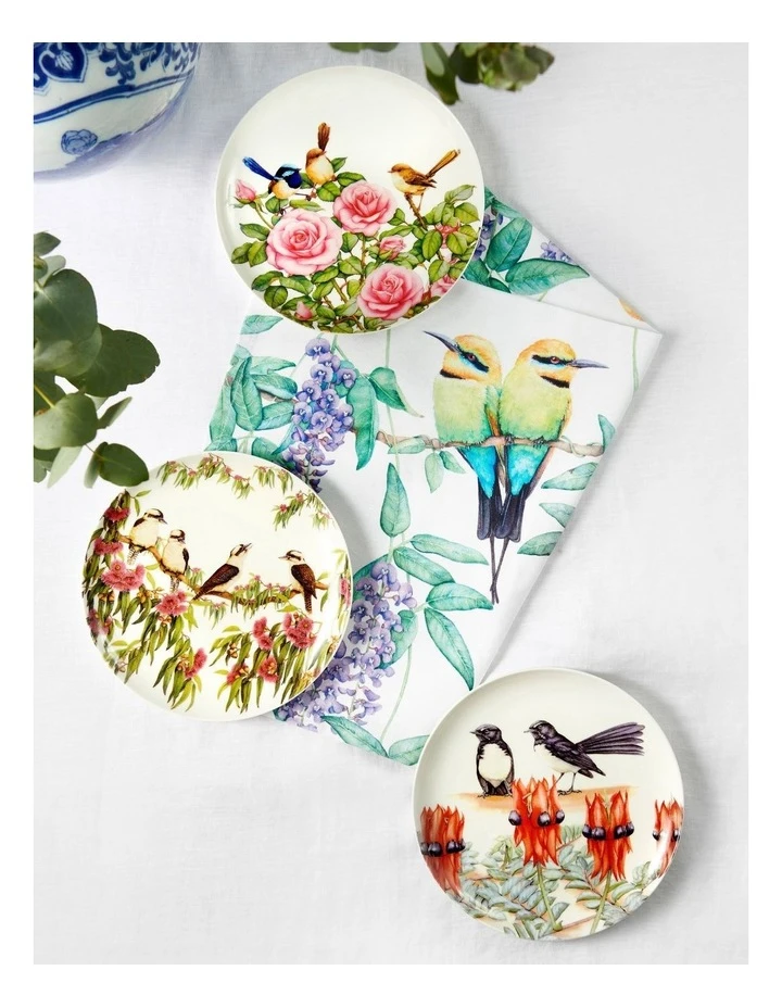 Cheap 🌟 Maxwell & Williams Gardens Victoria Garden Friends 20cm Willy Wagtail Plate Gift Boxed White ❤️ 2 Cheap 🌟 Maxwell & Williams Gardens Victoria Garden Friends 20cm Willy Wagtail Plate Gift Boxed White ❤️ - Image 2