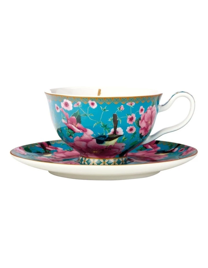 Best Sale ❤️ Maxwell & Williams Teas & C's Silk Road 200ml Gift Boxed Footed Cup & Saucer Set Aqua ❤️ 1 Best Sale ❤️ Maxwell & Williams Teas & C's Silk Road 200ml Gift Boxed Footed Cup & Saucer Set Aqua ❤️