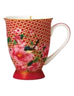 Promo ✨ Maxwell & Williams Teas & C's Silk Road 300ml Footed Mug Gift Boxed Red ✨