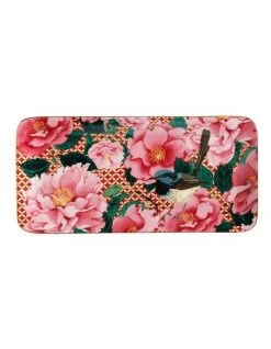 Best Pirce ✨ Maxwell & Williams Teas & C's Silk Road 25x12cm Rectangle Platter Gift Boxed Red 🤩