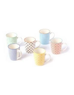 Cheap ⌛ Cooper & Co Set of 6 Ceramic Viola Mugs ❤️ 7 Cheap ⌛ Cooper & Co Set of 6 Ceramic Viola Mugs ❤️ -Savor Home Store 794873530 4 720x928