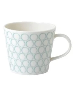Hot Sale ✔️ Royal Doulton Pacific Circle 400ml Mug Mint 👍