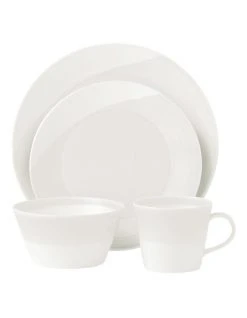 Outlet ❤️ Royal Doulton 1816 16pc Set White 🥰