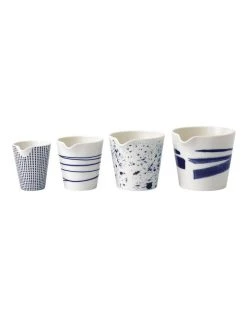 Promo 🧨 Royal Doulton Pacific 4pc Mixed Nesting Jugs Set ⌛