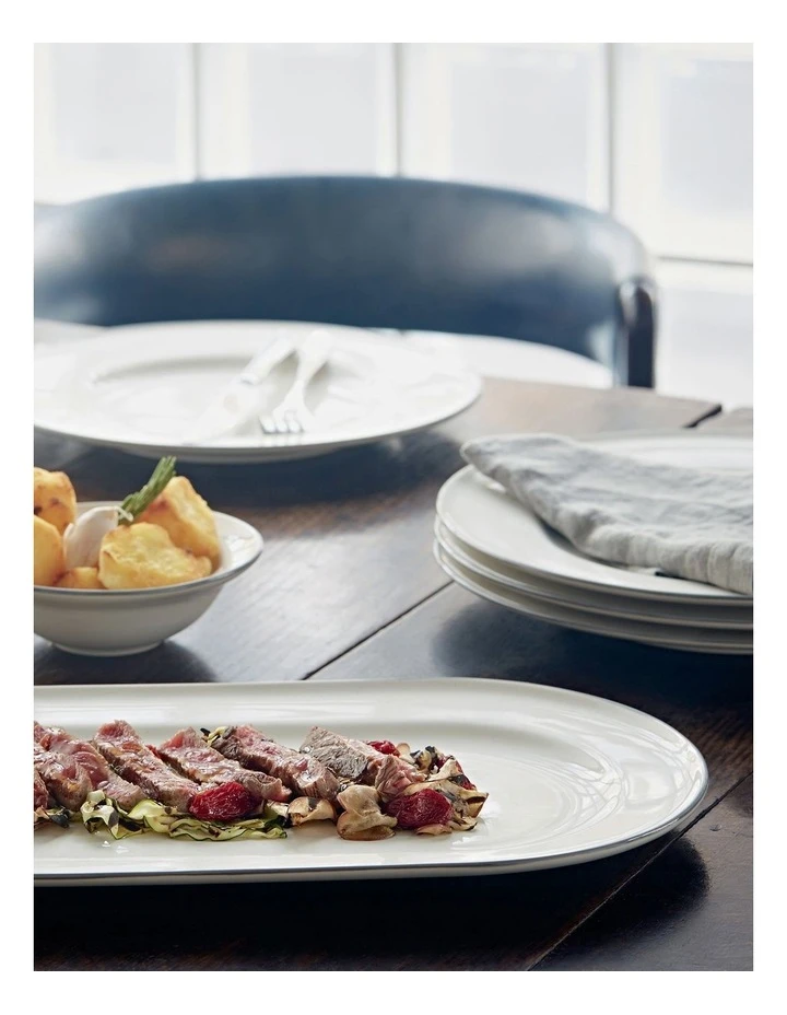 Best deal ✔️ Royal Doulton Gordon Ramsay Union Street Cafe 39cm Platter Cream ✨ 2 Best deal ✔️ Royal Doulton Gordon Ramsay Union Street Cafe 39cm Platter Cream ✨ - Image 2