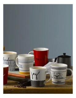 Cheap ✔️ Royal Doulton Ellen DeGeneres Smile 450ml Mug Red 😍 -Savor Home Store 797701780 2 720x928