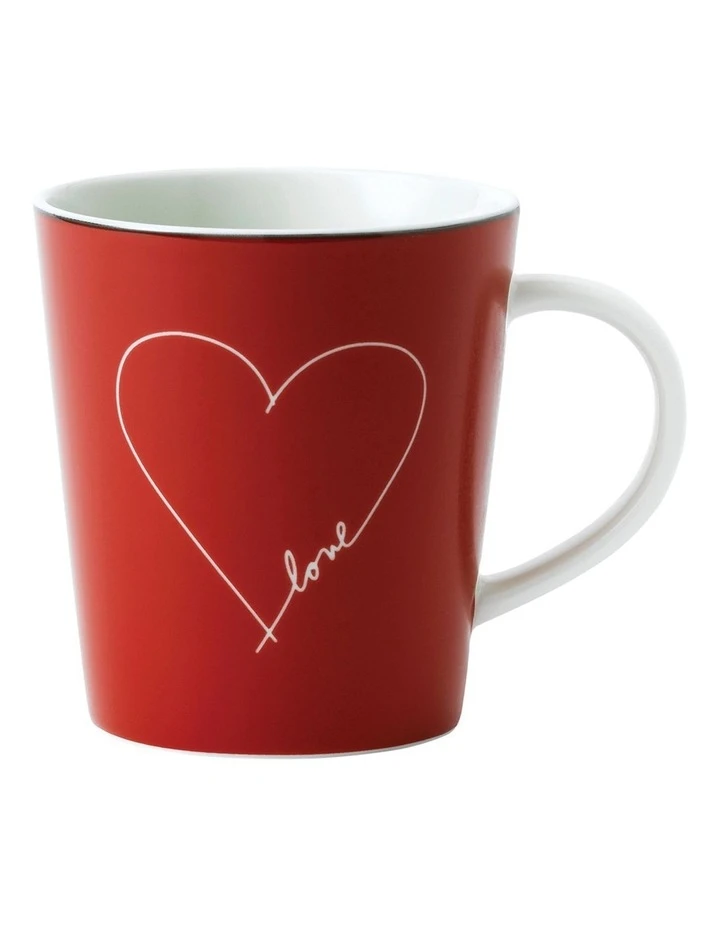 Cheapest โ๏ธ Royal Doulton Ellen DeGeneres Red Heart 450ml Mug Red ๐ 1 Cheapest โ๏ธ Royal Doulton Ellen DeGeneres Red Heart 450ml Mug Red ๐