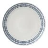 New ⌛ Royal Doulton Ellen DeGeneres 28cm Chevron Plate White/Dark Blue ⌛