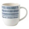 Buy ❤️ Royal Doulton Ellen DeGeneres Dark Blue Chevron 430ml Mug White/Dark Blue 😉