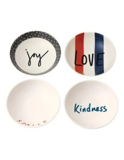 Wholesale ❤️ Royal Doulton Ellen DeGeneres Joy Accents 14cm Set of 4 Bowls 😉