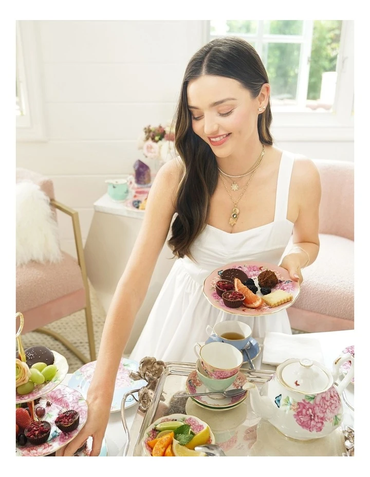 Best deal ✨ Royal Albert Miranda Kerr Tranquility Teacup Saucer & Plate Blue 😍 2 Best deal ✨ Royal Albert Miranda Kerr Tranquility Teacup Saucer & Plate Blue 😍 - Image 2