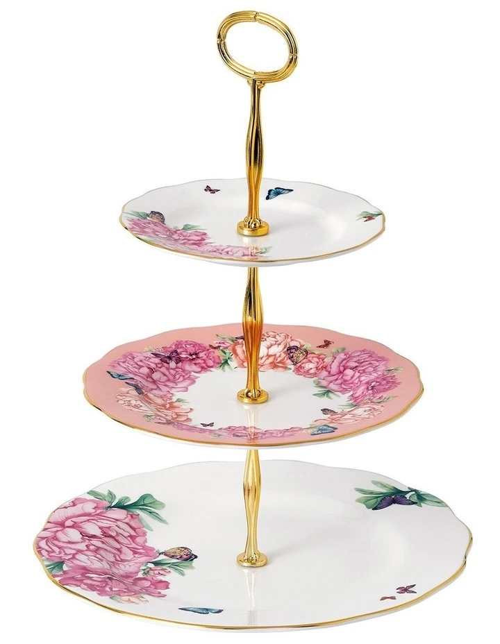 Buy ❤️ Royal Albert Miranda Kerr Friendship 3 Tiered Cake Stand ❤️ 1 Buy ❤️ Royal Albert Miranda Kerr Friendship 3 Tiered Cake Stand ❤️