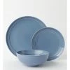 Promo 🎁 Heritage Avenue 12pc Dinner Set Dusk Blue ✔️