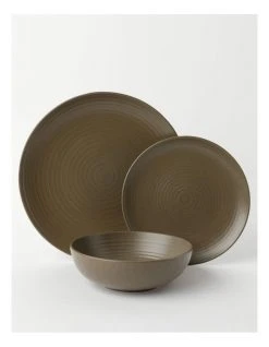 Brand new 😀 Vue Desert Bloom 12pc Dinner Set Olive 🧨 -Savor Home Store 799339870 1 720x928