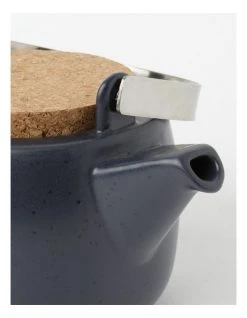 Flash Sale 🔔 Vue Desert Bloom Tea Pot Midnight Blue 😀 -Savor Home Store 799342210 3 720x928