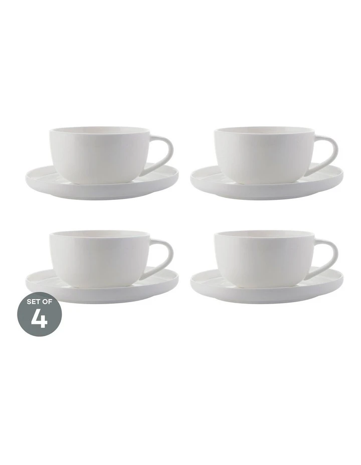 Best Pirce 🥰 Maxwell & Williams Cashmere High Rim Demi Cup & Saucer 100ML Set of 4 ✔️ 1 Best Pirce 🥰 Maxwell & Williams Cashmere High Rim Demi Cup & Saucer 100ML Set of 4 ✔️