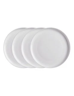 Buy ✔️ Maxwell & Williams Cashmere High Rim Entree Coupe Plate 23cm Set of 4 🛒
