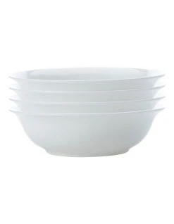 Budget ✨ Maxwell & Williams Cashmere Soup/Cereal Bowl 18cm Set of 4 ⌛